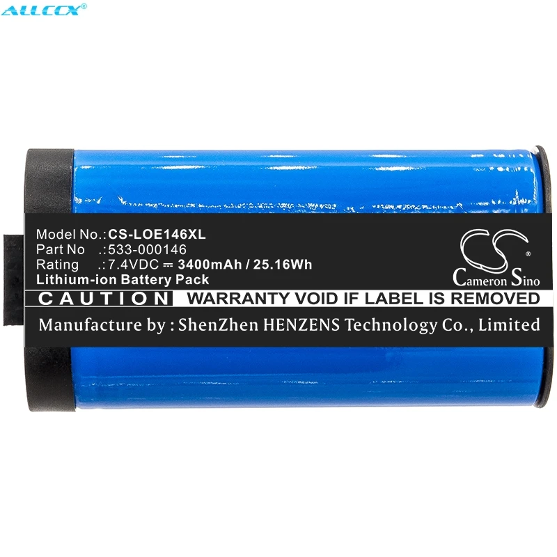 Аккумулятор Cameron Sino 3400mAh 533 000146 для Logitech 084 000845 984 001362 Megaboom 3 S 00171 Ultimate Ears 3|Цифровые