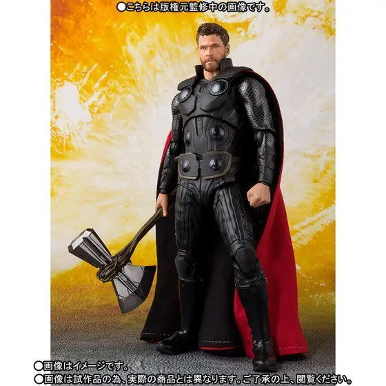 Аниме Garage Kit Mobile Soul Limited СВЧ Мстители 3 неограниченная война модель Тора украшения в коробке