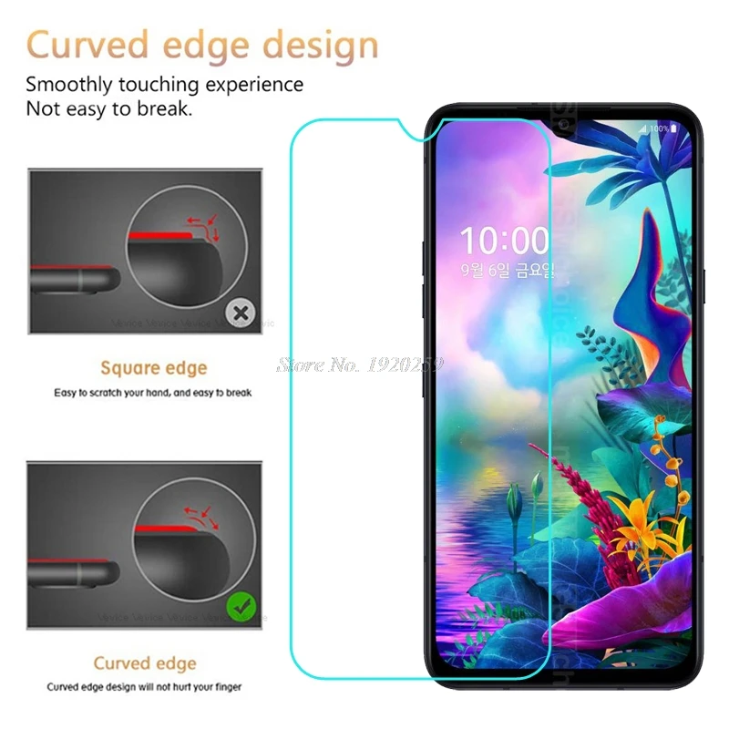 Протектор экрана для LG V50S ThinQ LM-V510N закаленное стекло 9H Высококачественная Защитная пленка для LG G8X ThinQ LMG850EMW 6," стекло