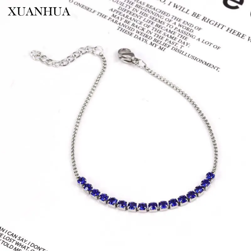XUANHUA браслеты дружбы из нержавеющей стали Ювелирные Модные Браслеты Женские ювелирные аксессуары