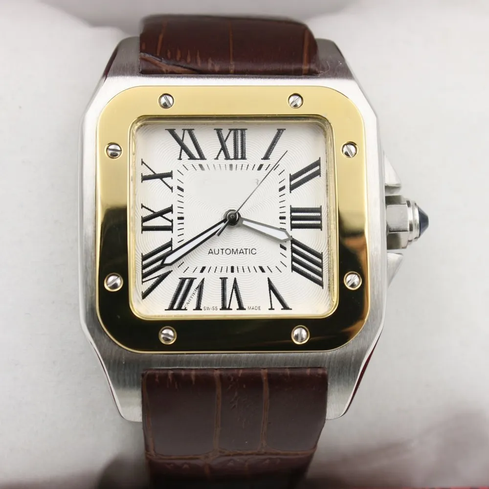 

luxury watch men Sants 40mm Cartil Automatic mechanical movement Watch stainless steel model watches AAA no battery 79
