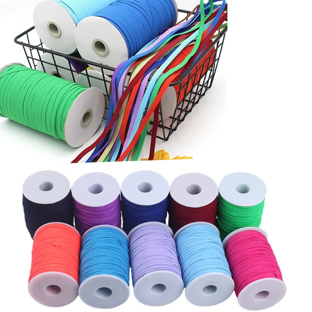 20m/roll 5mm Tiny Nylon Cord String Soft Elastic Thread for