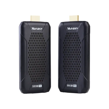 

measy FHD656 NANO 2.4G/5.8G up to 100M/330FT HDMI Wireless Audio Video Wireless Transmission System Wireless HDMI Extender Trans