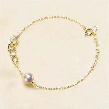 

Classic 925 Sterling silver chain accessories bracelet chain for jewelry making material