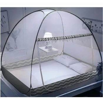 

1PC Summer Mongolian Yurt Mosquito Net Adults Bed Tents Canopy Portable Camping Mosquito Netting Mesh Foldable Nets Household