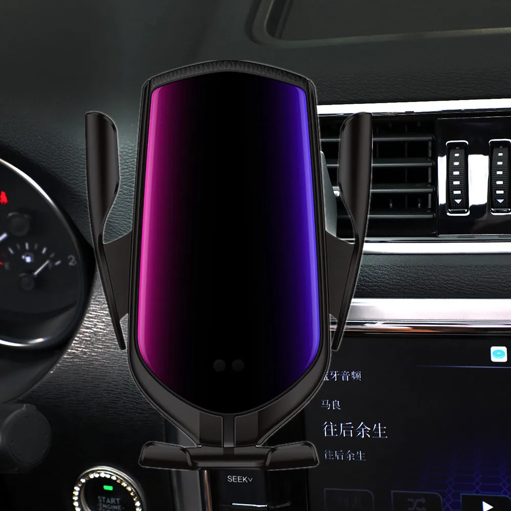 Автомобильное беспроводное зарядное устройство Qi 10 Вт|Стойка GPS| |
