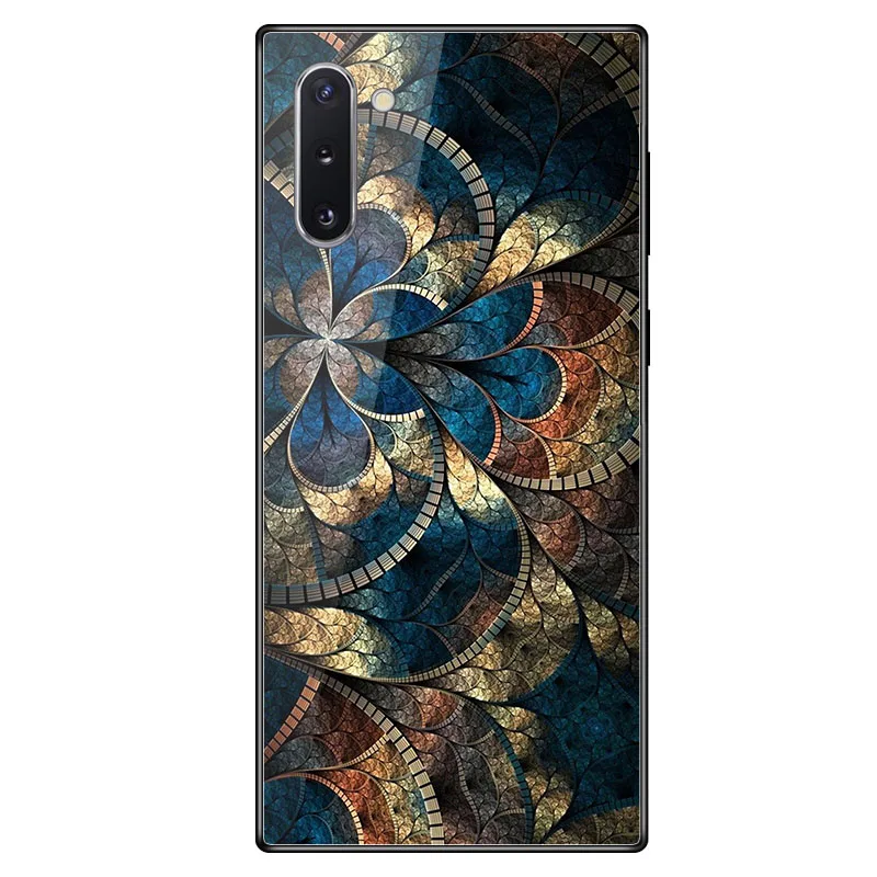 Geruide для samsung note 10 Galaxy Note10 чехол, закаленное стекло чехол cubierta para Для samsung note 10 Pro Note10 Plus чехол - Цвет: A032