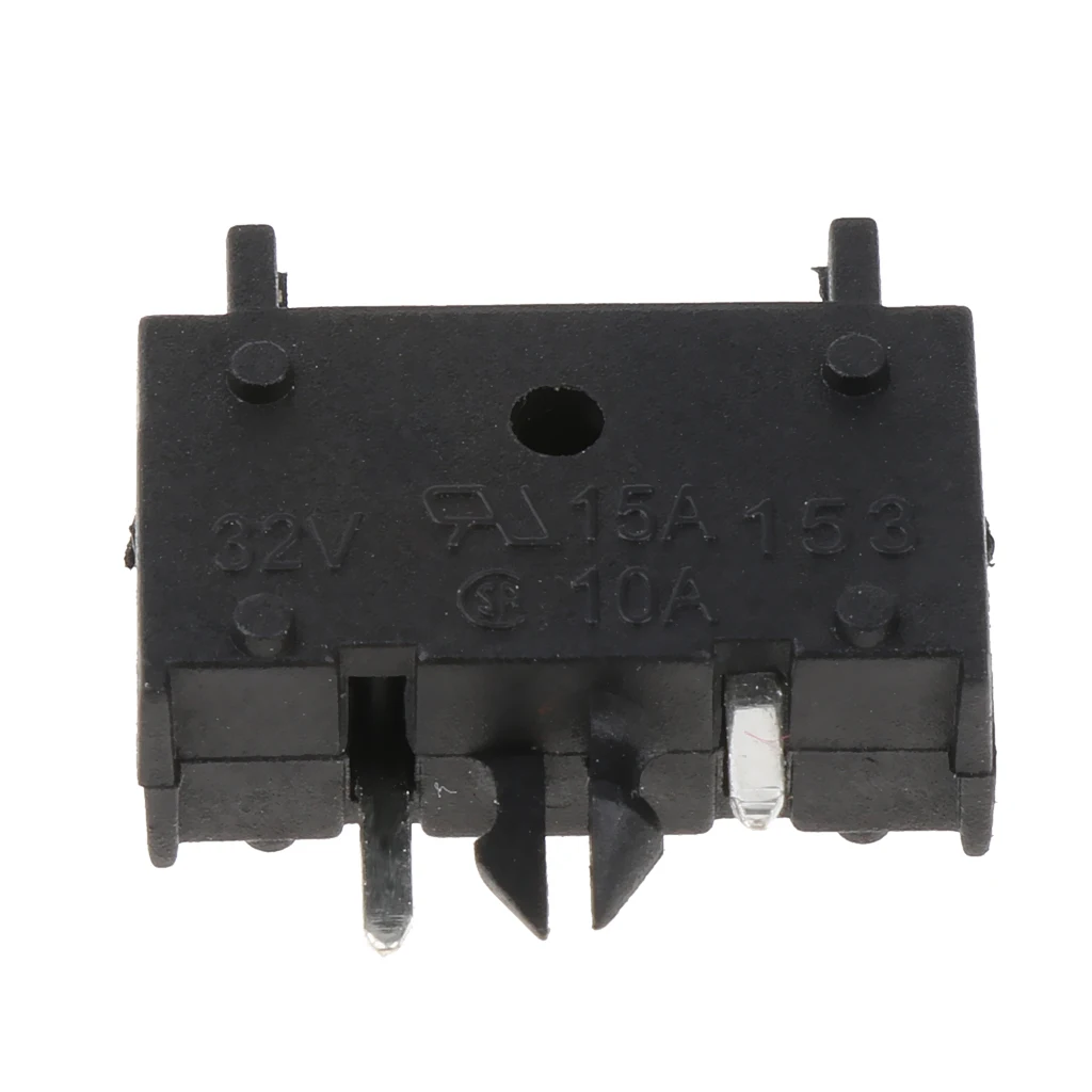 Auto Automaotive Boat 32V 30A Mini Blade Fuse Holder For PCB Board Black