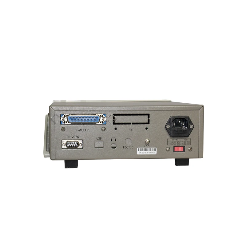 LCR-106X 200 кгц цифровой мост электронный компонент для испытания деталей измеритель иммитанса на тонкопленочных транзисторах на тонкоплёночных транзисторах Дисплей 32-битный двухъядерный процессор два Выход сопротивление