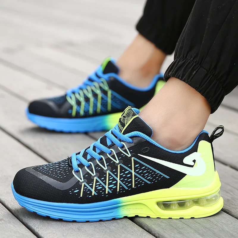 

MEN'S SHOES Shock Absorption Air Cushion Running Shoes Men Breathable Mesh Spring And Autumn Summer WOMEN'S Shoes Casual Shoes F