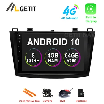 

Android 9.1/10 Car Multimedia Player Navigation Player Radio GPS Free Map for Mazda 3 (20010-2013)
