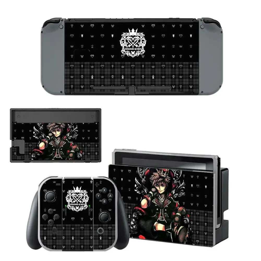 Наклейки для nintendo switch из кожи Kingdom Hearts kingd Switch наклейка для консоли nintendo Switch Joy-con контроллер Dock Skins