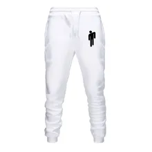 Billie Eilish модные брюки с принтом женские/мужские спортивные штаны для фитнеса горячая Распродажа повседневные трендовые обтягивающие брюки для бега