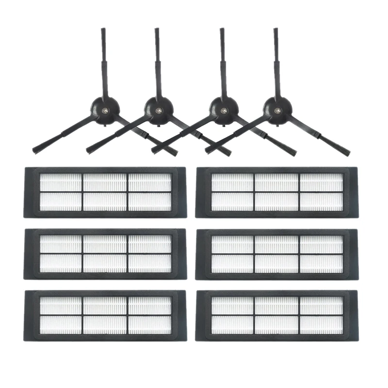 Боковая щетка Hepa фильтр для Xiao mi вакуумный 1 & 2 Roborock S50 S51 S55 T4 T6 mi робот пылесос запасные части Аксессуары