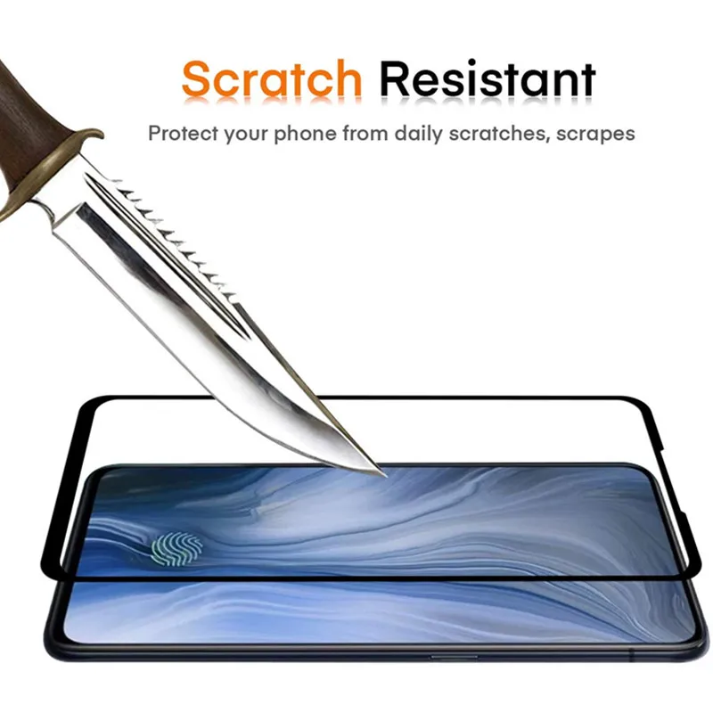 2 шт. из закаленного стекла для OPPO Realme X2 Pro, Защитное стекло для экрана OPPO ACE Reno 2 2F A A9 A11x A11 A5 Realme 5 Pro