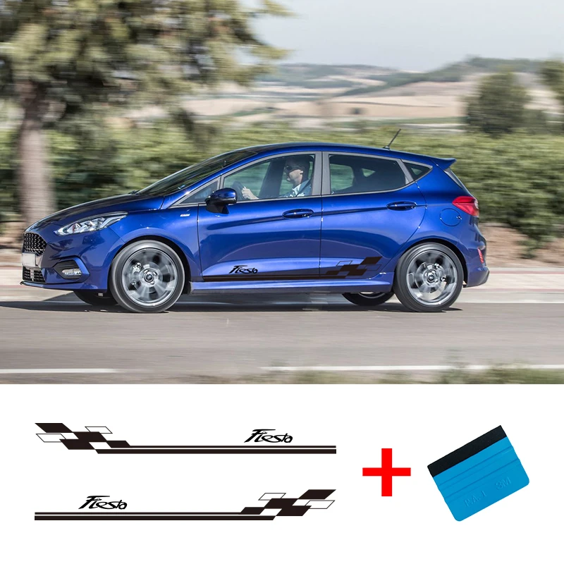 2 шт. автомобильные виниловые наклейки с боковыми полосками | Автомобили и