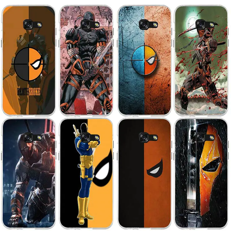 Deathstroke Mask Comic For Samsung Galaxy J2 J3 J4 J6 J5 J7 J8 A3 A5 A7 2016 2017 2018 Shell Soft Silicone TPU Phone Cases | Мобильные