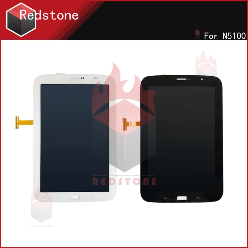 Redstone Полный Whire черный для samsung Galaxy Note 8 GT-N5100 N5110 сенсорный экран дигитайзер панель Стекло+ ЖК-дисплей панель