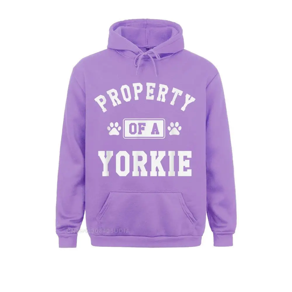 New Design Men Sweatshirts Property Of A Yorkie - Funny Yorkie Shirt Gift__B5416 Hoodies  Long Sleeve Sportswears Leisure Property Of A Yorkie - Funny Yorkie Shirt Gift__B5416purple