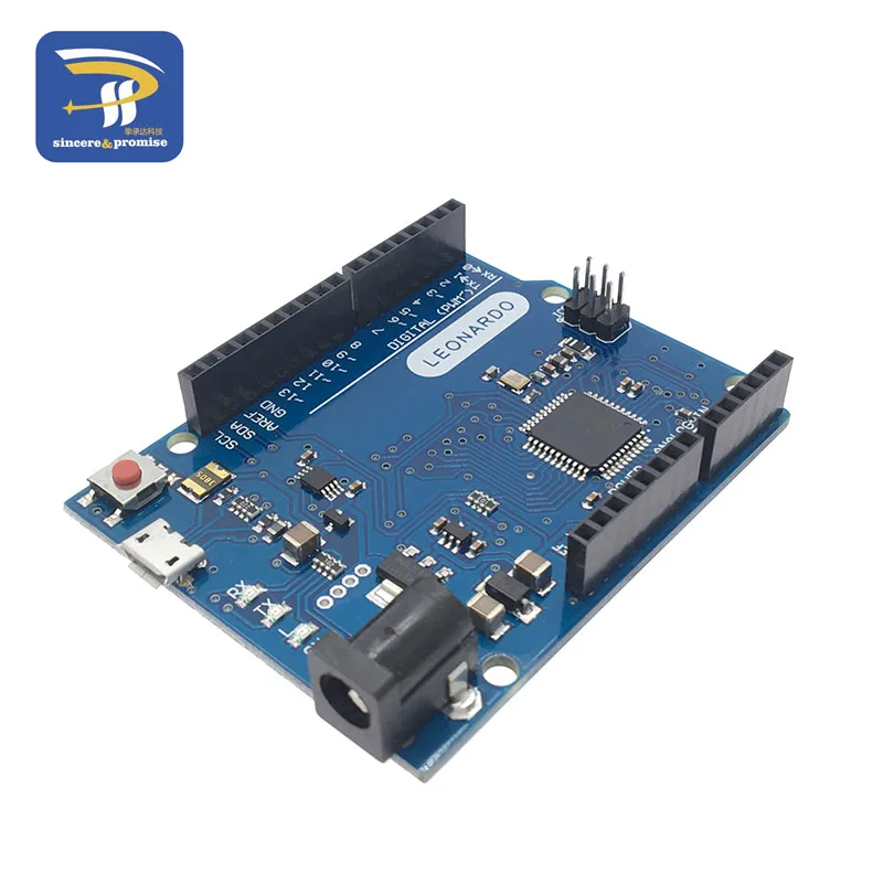 Макетная плата Leonardo R3 микроконтроллера Atmega32u4 с USB кабелем совместимый Arduino набор