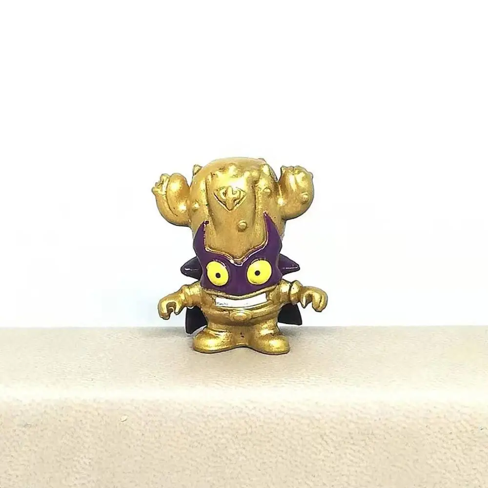 Ultra Rare Superzings ENIGMA Super Leader Hero AIRBLAST VILLAIN KACTOR Gold Silver Super zings 3cm Rubber Action Figure Toy