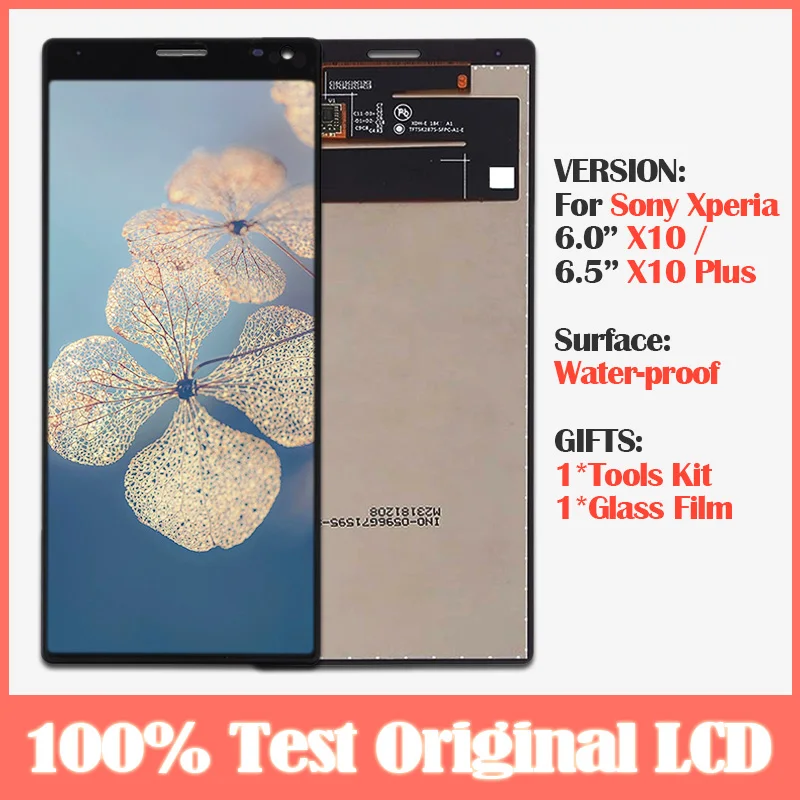 New Original LCD Screen Display for SONY Xperia 10 / Plus +Touch Digitizer Assembly i4193 i4293 | Мобильные телефоны и