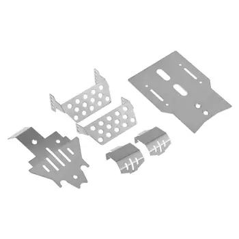

LeadingStar RC Car TRX4 TRX-4 Bumper Chassis Armor Protective Skid Plate for TRX4 Bronco 1/10 RC Crawler Car Trucks