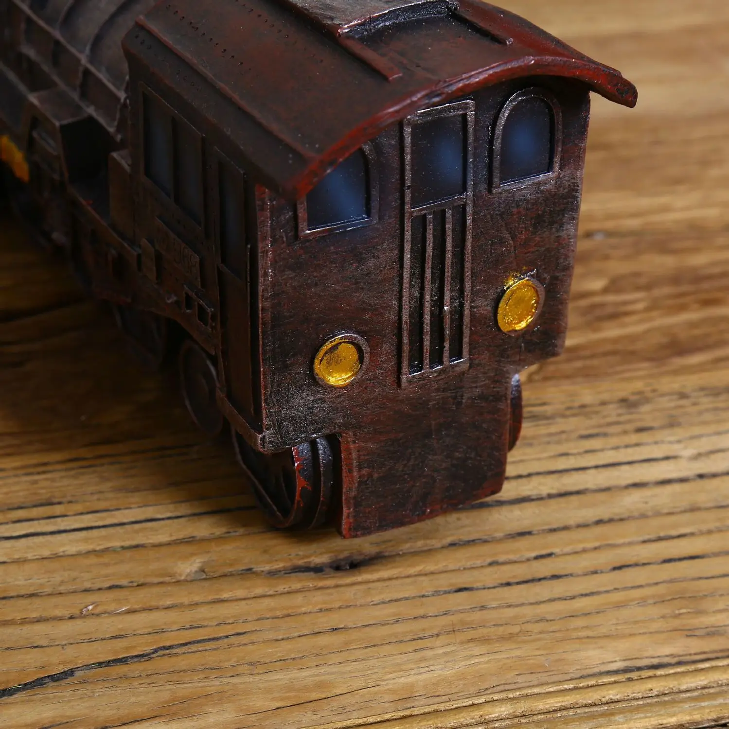 Nostalgia Resin Locomotive Goods Of Furniture For Display Rather Than For Use Home Furnishing Café Originality Storefront