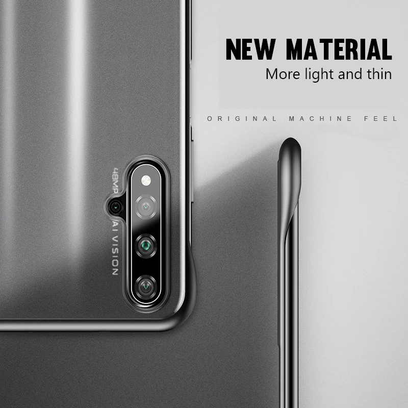 Для HUAWEI P30 Pro P20 MATE 20 30 Lite чехол безрамный бампер крышка на Honor 20 10i Nova5 5i Y7 Pro P Smart Plus Coque Para