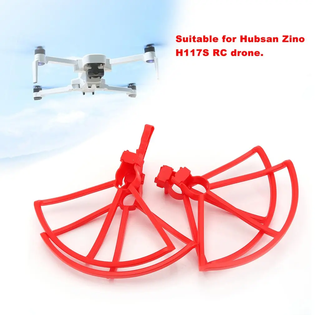 

4PCS Protection Ring Propeller Guard Protector Frame Protective Cover For Hubsan Zino H117S RC Drone Blades Parts