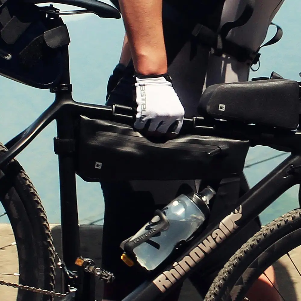 Полный водонепроницаемый велосипед передняя Труба Рама Сумка 2.8L дорога MTB езда Спорт складной инструмент для хранения велосипеда корзины треугольные рамы сумки
