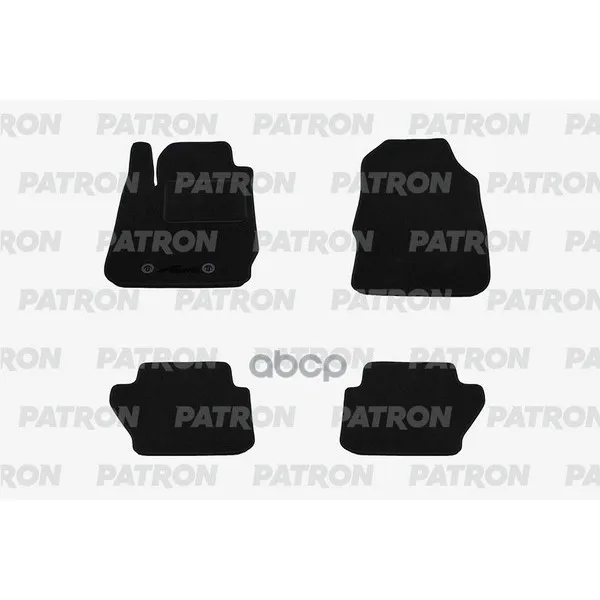Комплект Автомобильных Ковриков Текстильных Ford Fiesta Vi [2, 4 Дв] 2008-2013 PATRON арт. PCC-FRD0010
