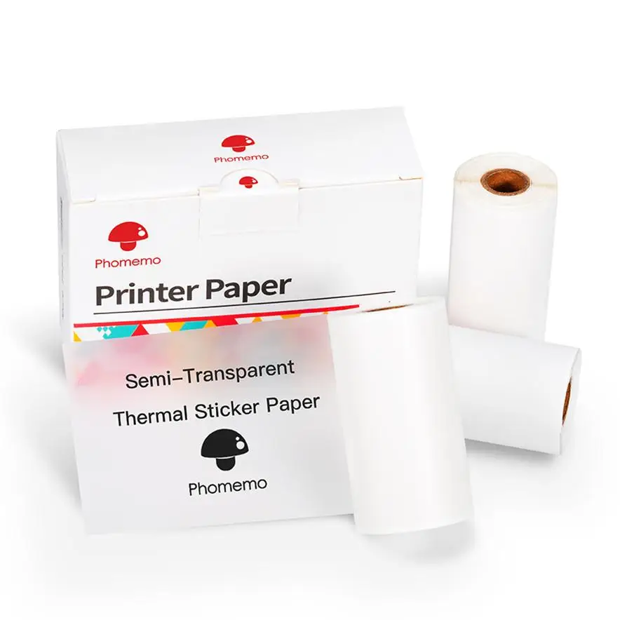 Thermal Paper Phomemo Printable Sticker Self Adhesive Photo