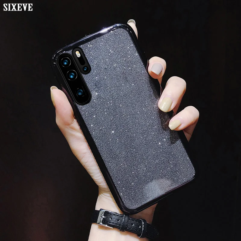 Роскошный блестящий чехол со стразами для Huawei P10 P20 P30 P40 Lite E Mate 10 20 Pro X Honor 9 Play