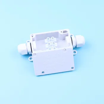 

IP65 waterproof junction box white outdoor light supporting junction box