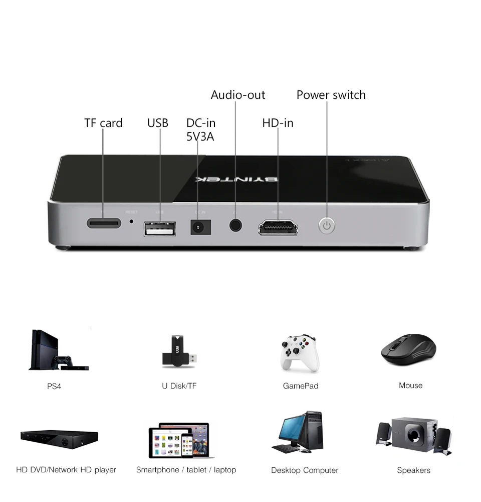 Byintek ufo p10 bolso pico mini dlp inteligente android casa teatro wi fi led projetor beamer proyector para hd completo 1080p 4k cinema-5