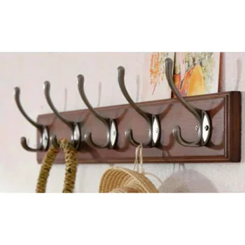 

6PCS Vintage Coat Door Hooks Wall Mounted Cast Antique Hook Clothes Hangings Durable And Practical To Use