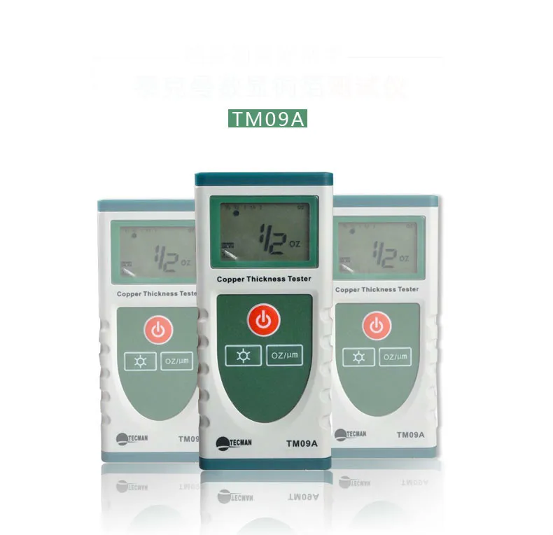 

High Precision Digital Copper Foil Thickness Tester Meter For Copper Foil Gauge For PCB Copper-clad Plates LCD Backlight TM09A