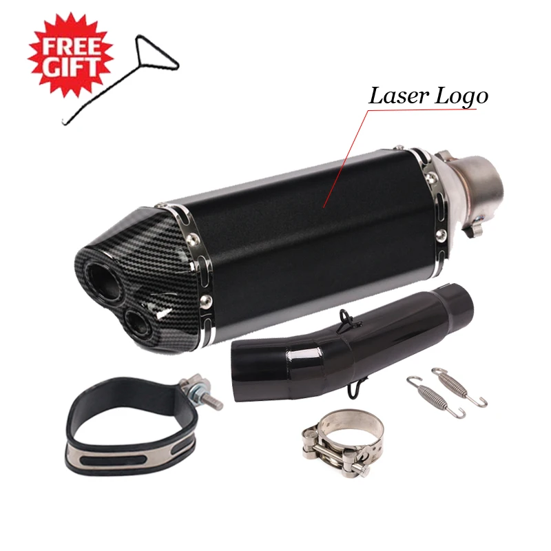 Slip On For SUZUKI GSX-S750 BK750 GSR750 GSX S750 2017-2020 Motorcycle Exhaust Systems Escape Moto Modified DB Killer Link Pipe - Image 5