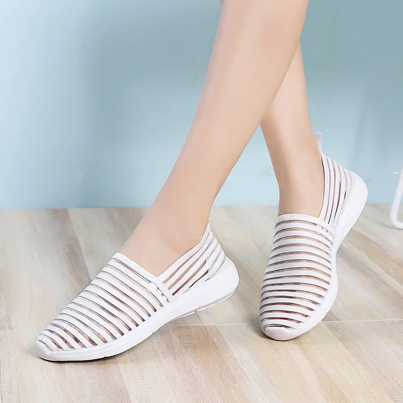 

Large Size WOMEN'S Casual Shoes Summer Breathable WOMEN'S Shoes Foot Covering Lightweight Shoes Hot Selling 35-42