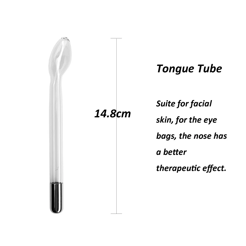 Portable Electrode High Frequency Spot Acne Remover, Skin Care tool Massager For Face Spa Salon Home beauty device