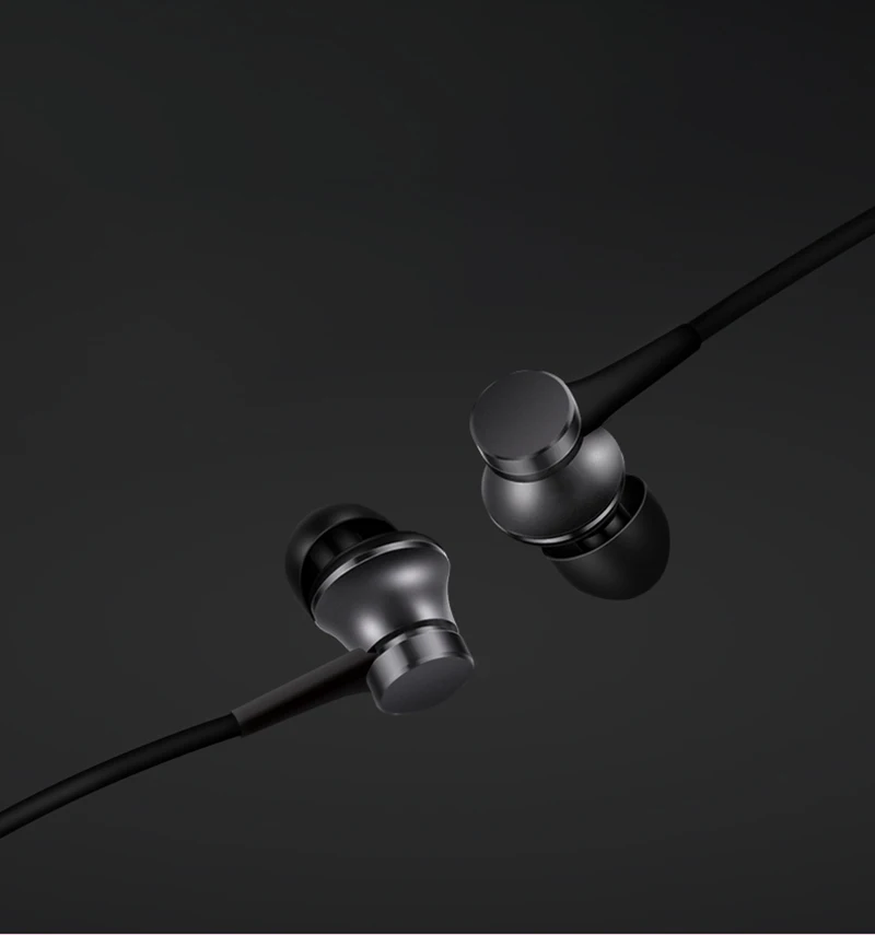 black3.5mm Original Xiaomi In-ear Universal Earbuds PISTON 3 Sports New Version Earphone with HD Microphone for MI 4 3 Redmi NOTE 5A5 P - Цвет: black3.5mm