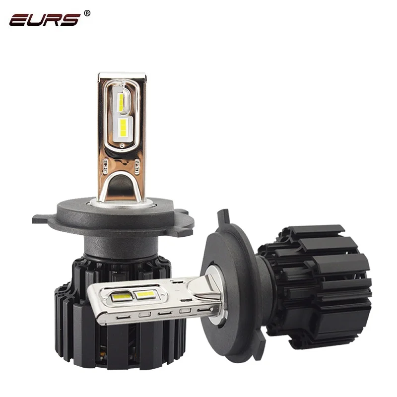 Светодиодные Автомобильные фары EURS P9 H4 H7 LED 13600lm H11 H8 H9 H15 H16 H13 9005 9006 светодиодные