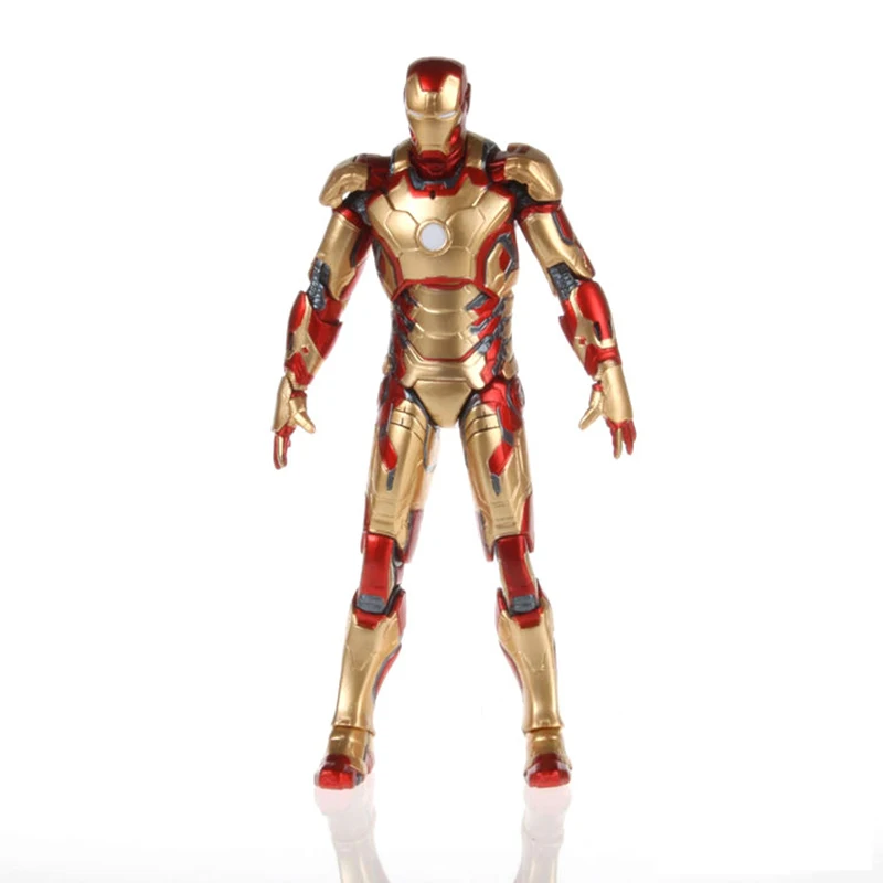 Игрушки MArvel Железный человек 3 Мстители 2 MK42 MK43 подвижная Модель ПВХ экшн Фигурки