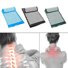 Lotus Spike Acupressure Massager Mat Relaxation Relief Stress Tension Body Yoga Mat Relieve Body Stress Pain Spike Cushion Mat