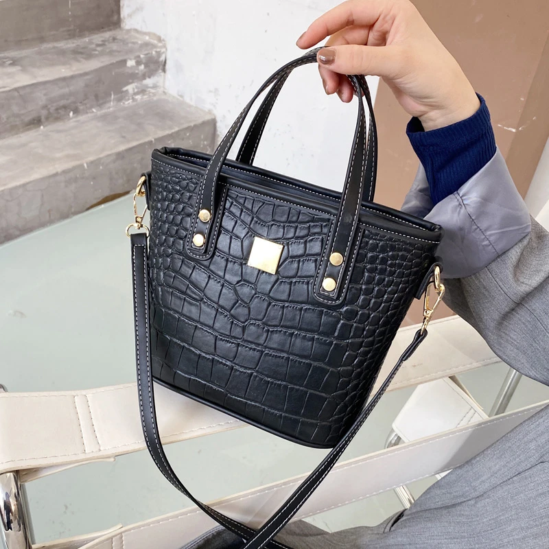 YILIAN сумка в форме ведра маленькая Bag 2020 Новая модная универсальная с принтом