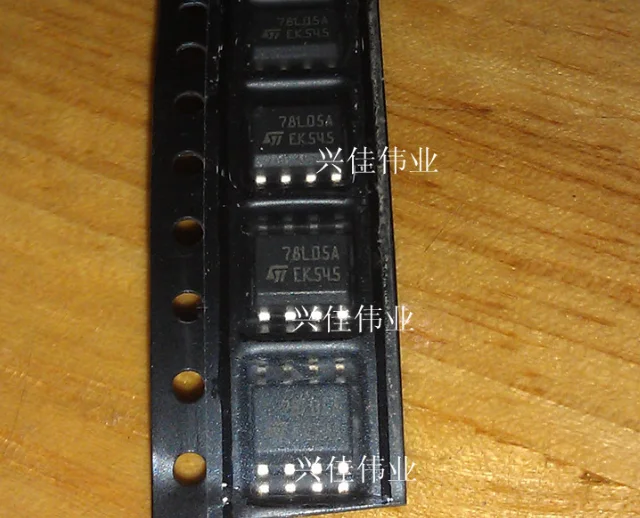 MeiMxy 10 шт. 78L05A L78L05ACD13TR L78L08ADCTR 78L05 SMD SOP8 новый оригинальный | Электронные компоненты и