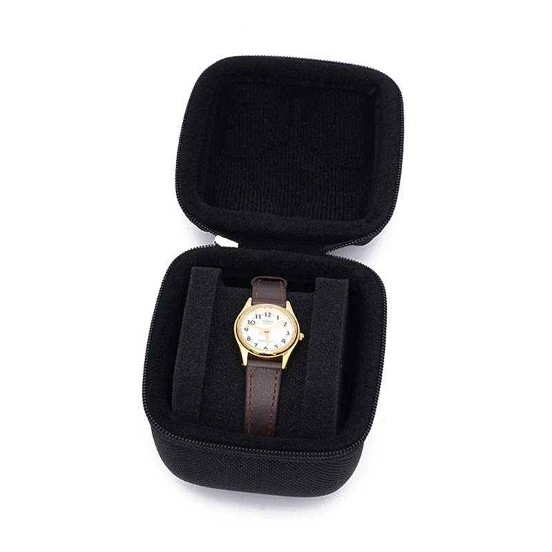 Watch Storage Box Watch Carrying Case Travel Storage Box EVA Watch Protector Portable Jewelry Hard Case for Wristwatches