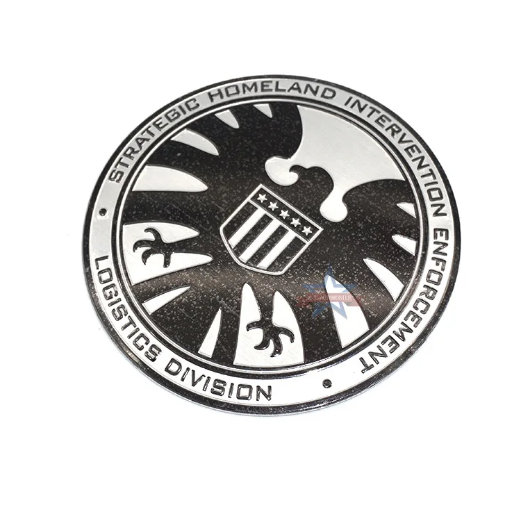 S. I. E.L.D. Бампер Декоративные Стикеры для автомобилей стикер автомобиля s классные наклейки на автомобиль металлический модифицированный Стандартный значок орла