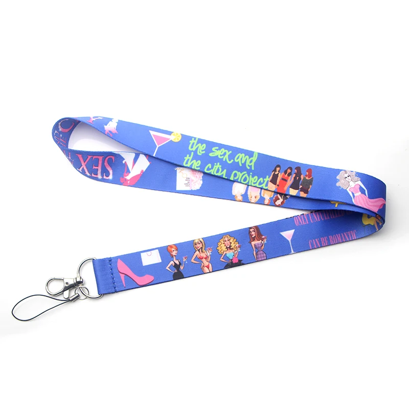 PC171 секс и город ТВ шоу бейдж со шнурком ID Lanyards/Мобильный телефон Веревка/ключ нашейные ремешки Ремешки